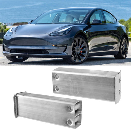 For Tesla Reinforcement Bar Rail Extension Bracket Crush Can Replacement for Model 3 2017-2025/Model Y 2020-2024 1109193-00-C, Left and Right Front Lower Subframe Crush Can| Jaronx