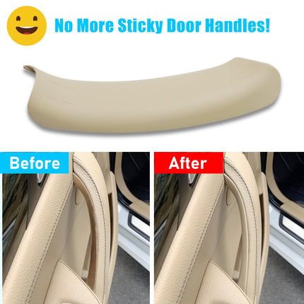 BMW X3 F25/X4 F26 Left Rear Door Handle Cover, Beige Interior Door Pull Handle for X3 2010 - 2016/X4 2014 - 2017 | Jaronx