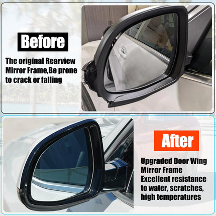 BMW Side Mirror Housing Frame for G01/G02/G05/G06/G07, Driver Side Mirror Cover Frame Trim | Jaronx