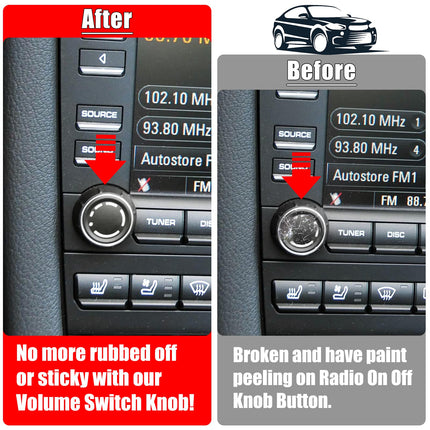 Porsche PCM 3.0 Volume Knobs 2008-2012 | Jaronx