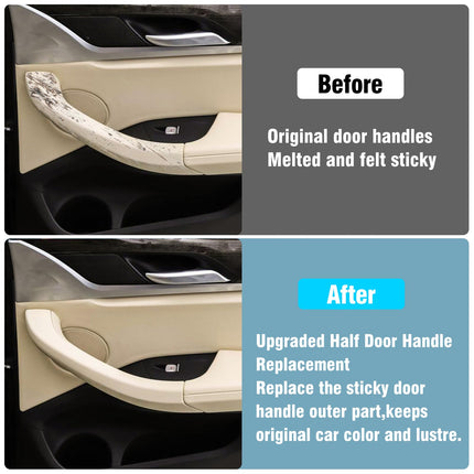 BMW X3 G01/X4 G02 Right Door Handle Cover, 1PCS Front/Rear Interior Outer Cover for X3 2017 - 2024/X4 2018 - 2024 | Jaronx