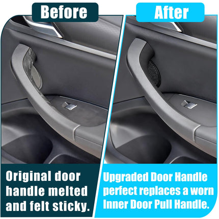 For BMW X3/X4 Door Handle Right 2017-24 | Black 51427473190| Jaronx