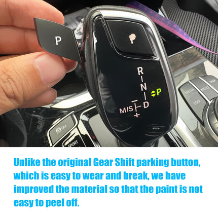 BMW Multi-model Shift P Button (Matte Black) | Jaronx