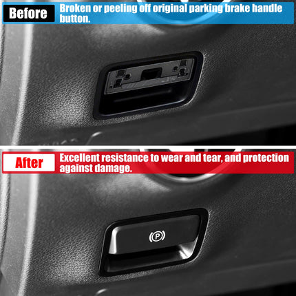 For Mercedes Benz Parking Brake Handle P Button A W176/B W246 W242/GLA X156/CLA W117/ML W166/GL X166/GLE/SLK/SLC Class, Electronic Handbrake Release P Button Cover Replacement| Jaronx