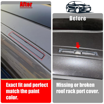 For BMW Roof Rack Port Cover for 5 Series G30/G31,6' GT G32,7' G12, Roof Rack Molding Port Cap for BMW 530 540 640 740, 51137443691 51137443692(Sophisto Gray) | Jaronx