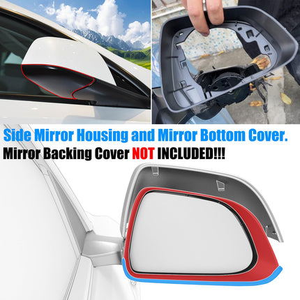 For Tesla Model Y Right Mirror Bottom Cover & Frame 2020-24 | Jaronx