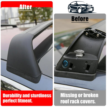 Tesla Model 3 Roof Rack End Caps 4PCS 2017-23 | Jaronx