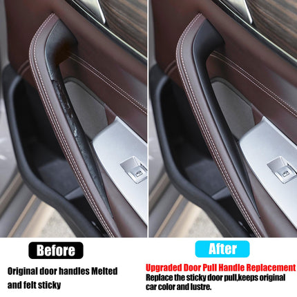 For BMW 5 Series G30/G31/F90 Front Right Door Pull Handle Black 2017-2022,Replacement 51417438524| Jaronx