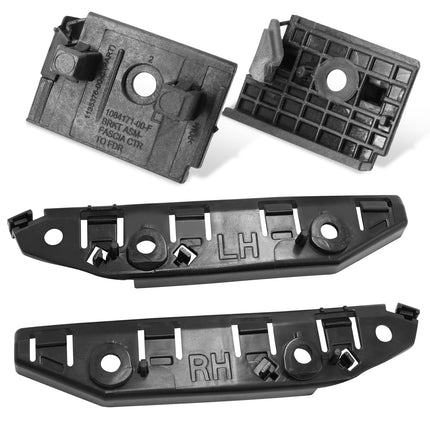 For Tesla Model 3 Front Bumper Bracket 2017-2024, 4PCS Left & Right Front Bumper Fender Retainers Bracket Set for Tesla Model 3 1084181-00-E,1084182-00-E,1084171-00-F,1084172-00-F| Jaronx