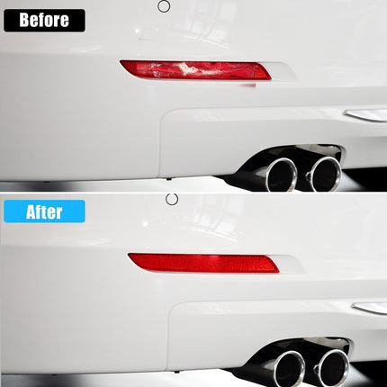 BMW Rear Bumper Reflector for 3' F30 2013-2015, 4' F32/F33/F36 2014-2016, Left & Right Rear Bumper Red Marker Lights Lens Trim, Tail Reflector Light Replacement for BMW| Jaronx
