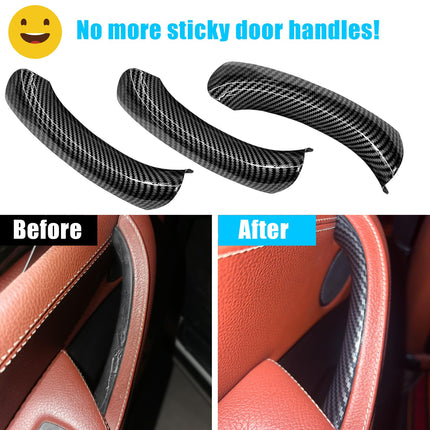 BMW X3 F25 / X4 F26 Door Handle Cover 3PCS Carbon | Jaronx