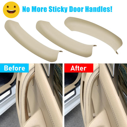 BMW X3 F25/X4 F26 Door Handle Cover 3PCS Beige | Jaronx
