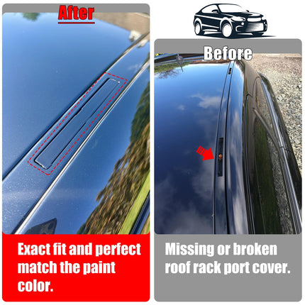 For BMW Roof Rack Port Cover for 5 Series G30/G31,6' GT G32,7' G12, Roof Rack Molding Port Cap for BMW 530 540 640 740, 51137443691 51137443692(Phytonic Blue) | Jaronx