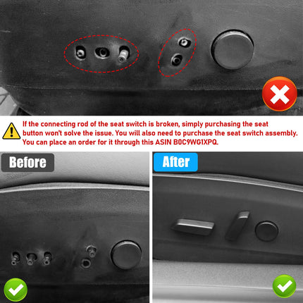 For Tesla Model 3/Y Driver Seat Button 2017-20 1098840-00-D & 1098841-00-E| Jaronx