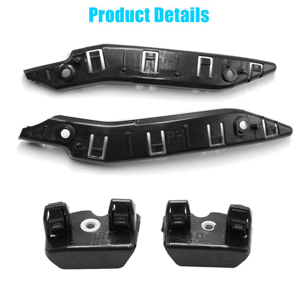 For Tesla Model Y Front Bumper Bracket 2020-2024, 4PCS Left & Right Front Bumper Fender Retainers Bracket for Tesla Model Y 1493770-00-B, 1493771-00-B, 1493773-00-B, 1493772-00-B| Jaronx