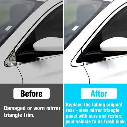 2015 - 2017 Chrysler 200 Side Mirror Trim Cover, Driver Left Chrome Corner Molding 5NJ511XFAB Replacement for Chrysler 200 Accessories | Jaronx