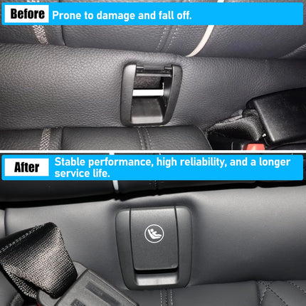 BMW 5 Series G30/G31/F90 M5 2017-2023 Child Seat Anchor Cover (Black) | Jaronx