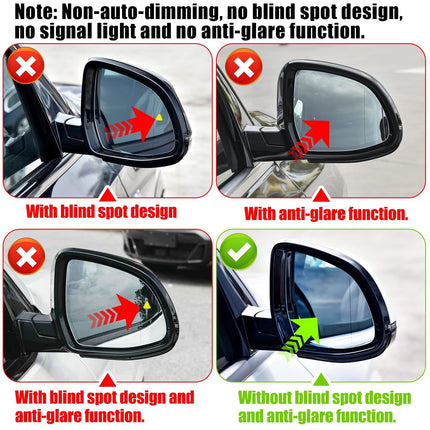 BMW Heated Mirror Glass Right Passenger | X3-X7/XM 2014-25 Non-Dimming – Jaronx