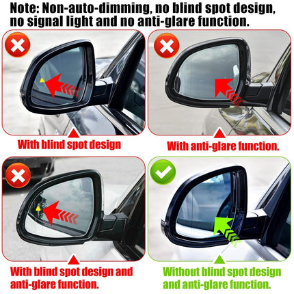 BMW Heated Mirror Glass Driver Left | X3/X4/X5/X6/X7/XM 2014-25 Non-Dimming – Jaronx