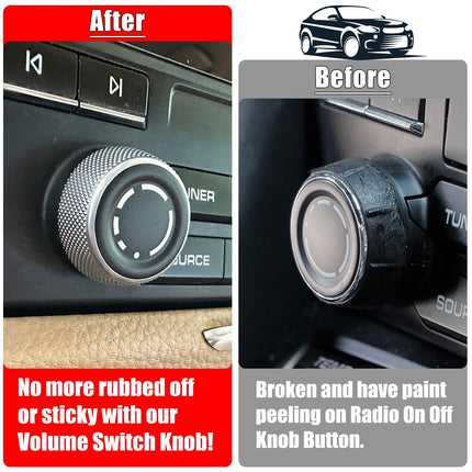 Chrome PCM 4.0 Radio Knobs L+R | Jaronx