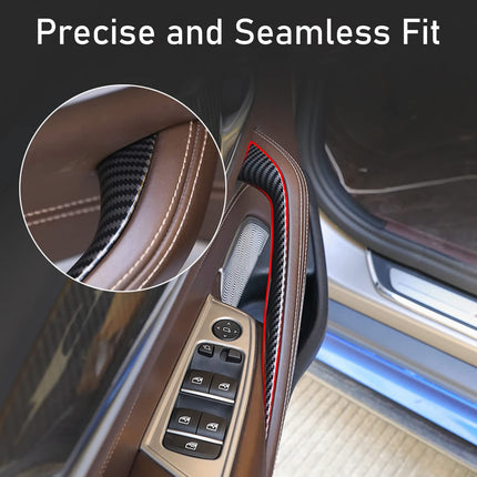 BMW 5 Series G30/G31 Carbon Fiber Pattern Door Handle Covers| Jaronx