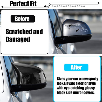BMW Ox Horn Mirror Cover X3 F25/X4 F26/X5 F15/X6 F16 | Jaronx