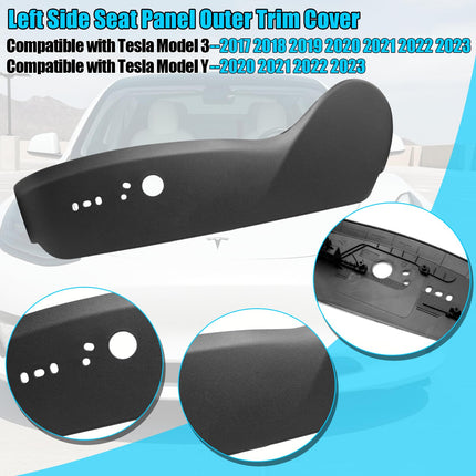 For Tesla Model 3/Y Seat Side Panel 2017-2023 | Driver Left 1088964-00-B| Jaronx