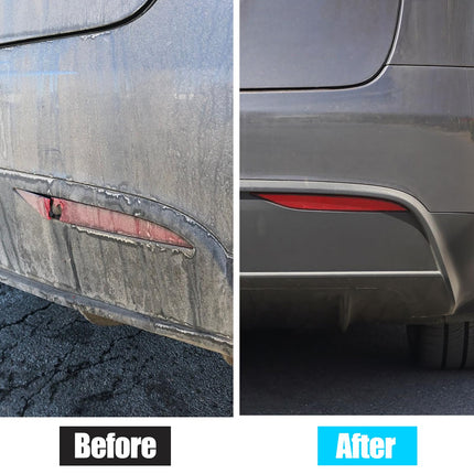 Tesla Model X Rear Bumper Reflector 2016-2023, Left & Right Rear Bumper Tail Reflector, Red Marker Lights Lens Trim for Tesla Model X Accessories 1034343-00-C, 1034342-00-C| Jaronx