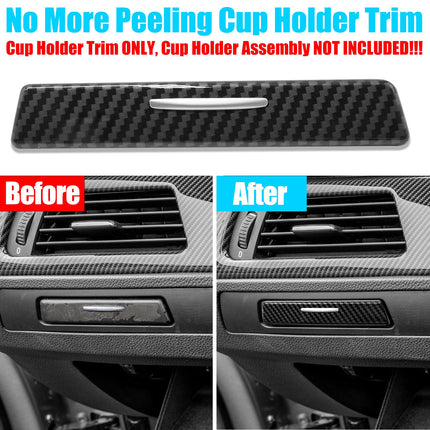 Carbon Cup Holder Trim BMW E90-93 Right | Jaronx