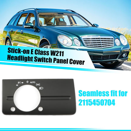 Mercedes Benz E Class W211 Headlight Switch Cover Stick-on (2003-2008) - OE 2115450704 | Jaronx