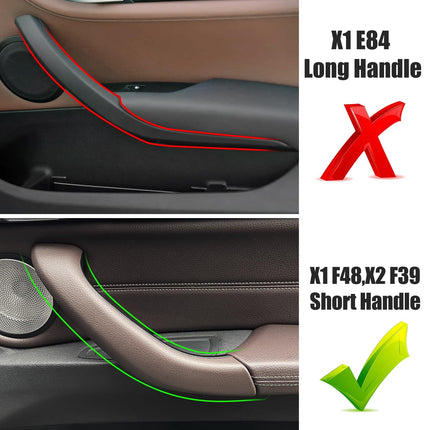For BMW X1 F48 / X2 F39 Brown Door Handle Covers 2PCS 2016-23 – Snap-On| Jaronx