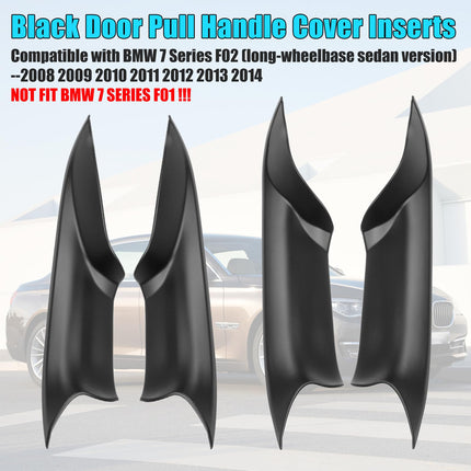 For BMW 7 Series F02 4PCS Door Handle Cover 2008-2014| Jaronx