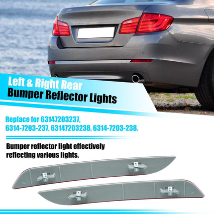 BMW 5-Series F10 Rear Reflector Pair 2011-2013 | 63147203237 38 | Jaronx