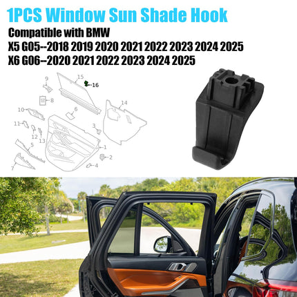 For BMW X5 G05 / X6 G06 Sunshade Hook 51357479511 2018-25 – Snap-In(1PCS)| Jaronx