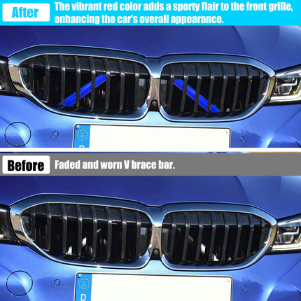 For BMW G20/G21 V-Brace Cover Blue 2019-2024 | 330i 330e M340i Grill Insert|Jaronx