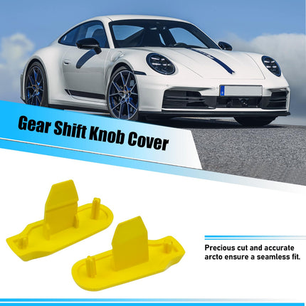 Porsche 911 (992) Gear Shift Knob Cover (2019-2025) | Speed Yellow | Jaronx