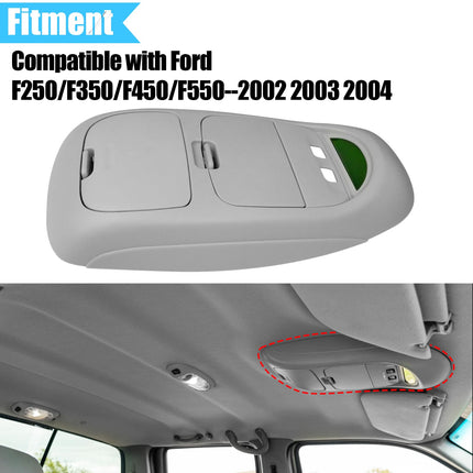 Ford F-250–F-550 Overhead Console 2002-2004 Grey | Jaronx