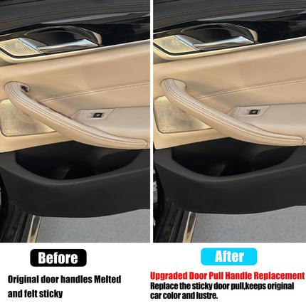 For BMW 5 Series G30/G31/F90 Front Right Door Pull Handle Beige 2017-2022,Replacement 51417438522|Jaronx