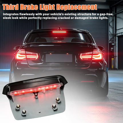 For BMW 3 Series F30 2013-2018 LED Third Brake Light 328i 330i 335i,63257259856 Rear 3rd High Mounted Brake Stop Lamp for BMW 3 Series F30 Sedan/M3 F80 (Beige)| Jaronx