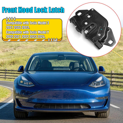 For Tesla Front Hood Latch Lock for Model 3 2021-2023/Model Y 2020-2024, 1500397-00-E 150039700E, Front Hood Frunk Lock Latch Actuator Replacement for Tesla 3/Y Accessories| Jaronx