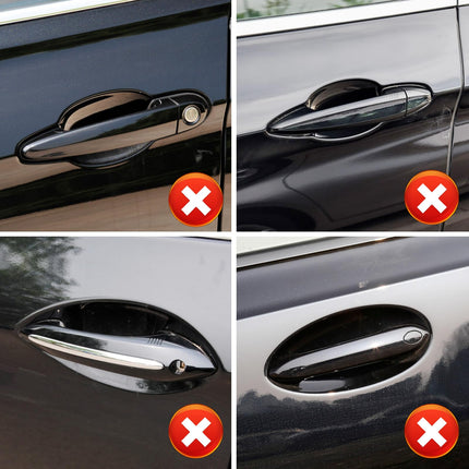 For BMW Door Handle Key Hole Cover (Carbon Black) 7 Series G11 G12 2016-2022, Driver Side Door Lock Cover Replacement for BMW 730 740 745 750 760 Handle Keyhole Cap 51217474681 | Jaronx