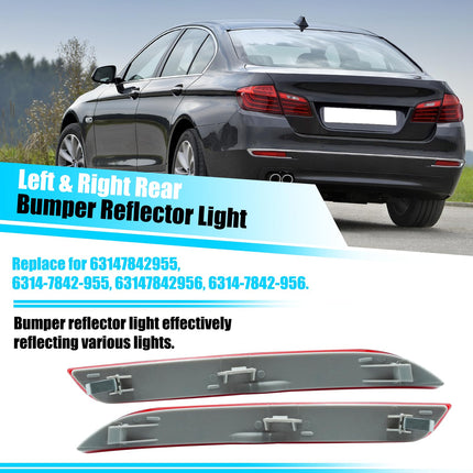 BMW 5-Series F10 M-Sport Rear Reflector Pair 2011-2016 | 63147842955 56 | Jaronx