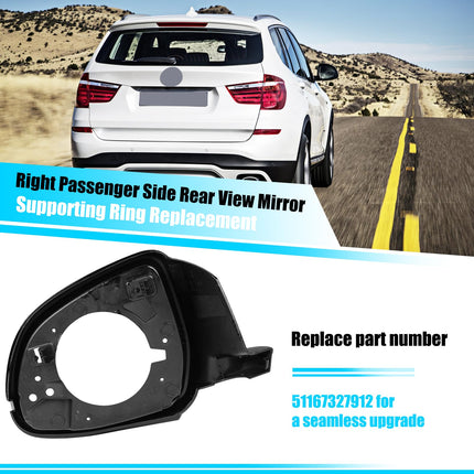 BMW Side Mirror Housing Frame, Right Passenger Side, for X3 F25/X4 F26/X5 F15/X6 F16 (2010-2019) | Jaronx