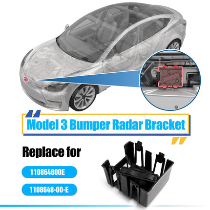 For Tesla Model 3 Front Bumper Radar Bracket Holder 2017-2023 1108648-00-E, Front Bumper Radar Holder Sensor Bracket for Tesla Model 3 Accessories| Jaronx