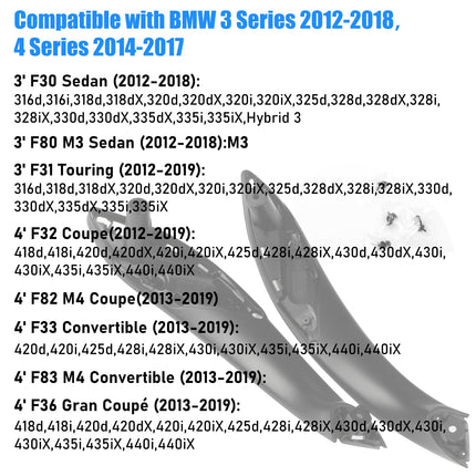 BMW F30/F31/F32 Door Handle Beige 2012-2018 | 320i 328i 330i 335i 428i 435i |  Jaronx