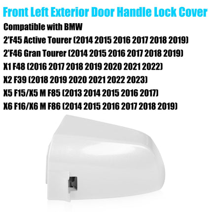 BMW Door Handle Key Hole Cover for 2' F45/X1 F48/X2 F39/X5 F15/X6 F16 | OE 51217396541 | Jaronx