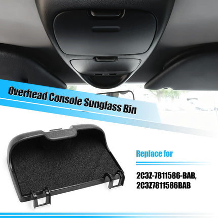 For Ford Super Duty Sunglasses Holder 2002-04 | F250-F550 2C3Z7811586BAB (Black)| Jaronx