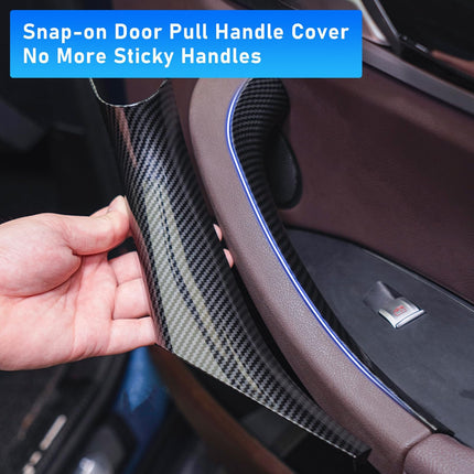 For Carbon Fiber BMW X3 G01 / X4 G02 Door Handle Covers 4PCS 2017-24| Jaronx