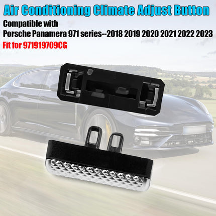 For Panamera 971 Climate AC Button 971919709CG 2018-23 – Snap-On Front & Rear| Jaronx