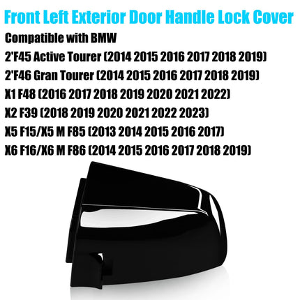 BMW Door Handle Keyhole Cover, Exterior Driver Side, Compatible with F45/X1 F48/X2 F39/X5 F15/X6 F16 | Jaronx